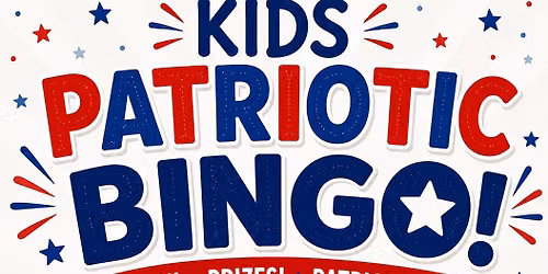 Kids Patriotic Bingo 