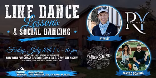 Line Dance Lessons & Social Dancing at Iconic Brewing!