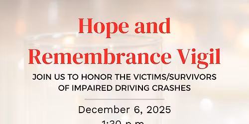 Hope and Remembrance Vigil