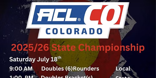 ACL Colorado State Tournament - 07\/18 & 07\/19