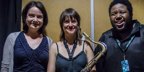 Kris Davis, Ingrid Laubrock, and Tyshawn Sorey 
