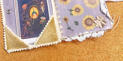 \u201cJunk Journal\u201d Repurposed Book Class