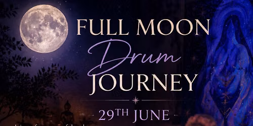 Full Rose Moon Drum Circle 