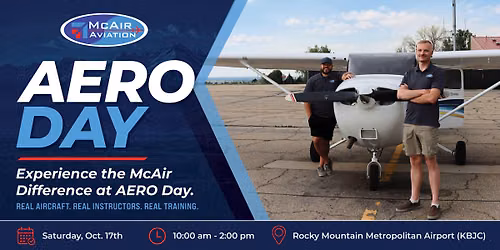 AERO Day | McAir Aviation, Broomfield Campus