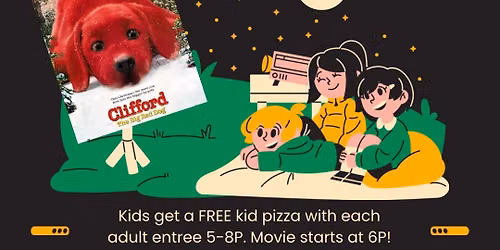 Kid\u2019s Movie Night - Clifford the Big Red Dog