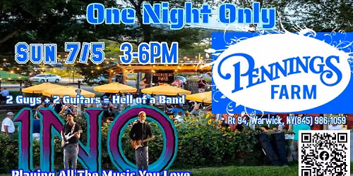 One Night Only at Penning's Beer Garden !