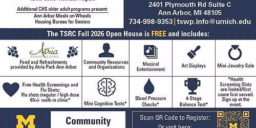 Turner Senior Resource Center Fall Open House