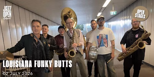 Jazz Open Stuttgart 2026: Louisiana Funky Butts (eintrittsfrei)