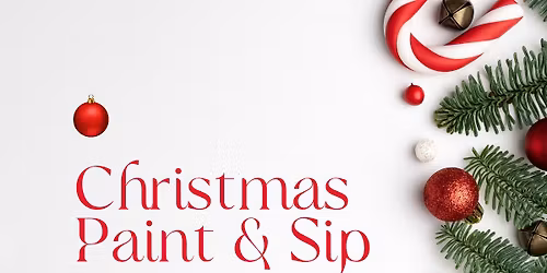 Christmas Paint and Sip