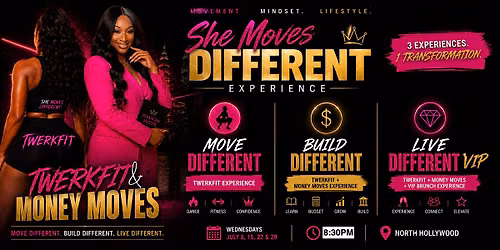 TWERK FIT & MONEY MOVES 4-WEEK WORKSHOP