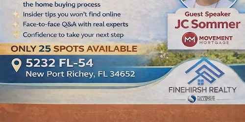 First Time Home Buyers Seminar