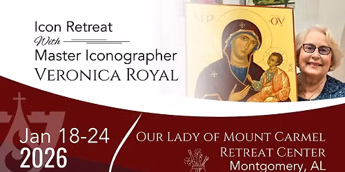 Join us! 7-day icon retreat creating Our Lady of Tenderness Icon
