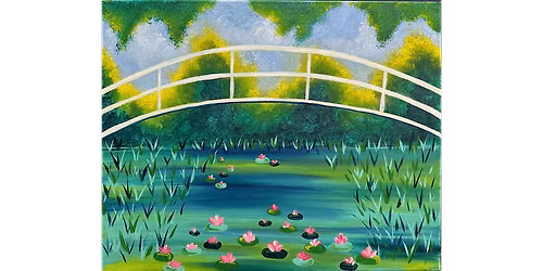 Monet's Lily Pond - Paint and Sip in Chicago | Classpop!\u2122