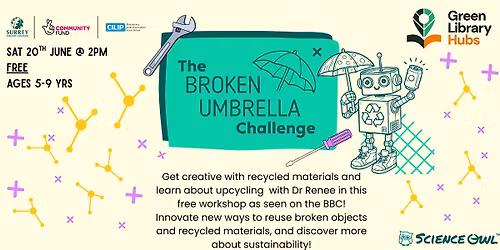 Broken Umbrella Challenge With Dr Renee - Green Hubs