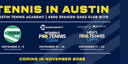 Austin WTA 125 Tennis Tournament