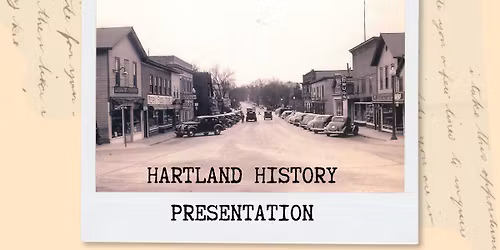Hartland History Presentation