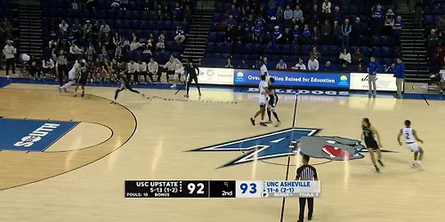South Carolina Upstate Spartans at UNC Asheville Bulldogs Mens Basketball at Kimmel Arena