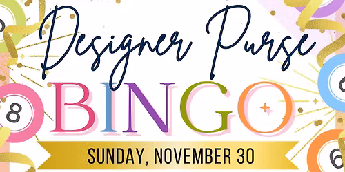 PURSE BINGO - PROCEEDS FOR JAMIE BUTTRICK