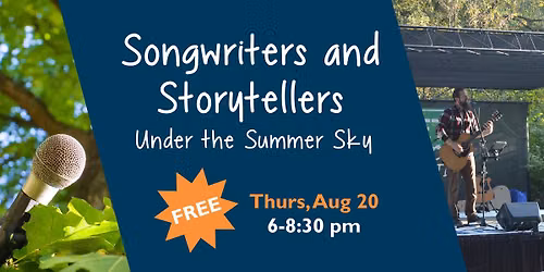 Songwriters and Storytellers Under the Summer Sky