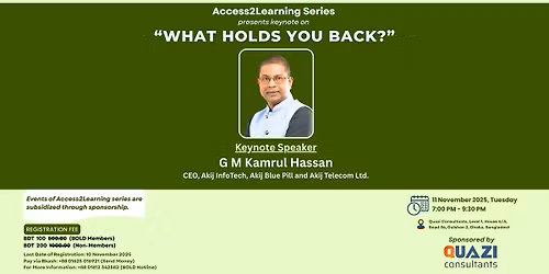 What Holds You Back?