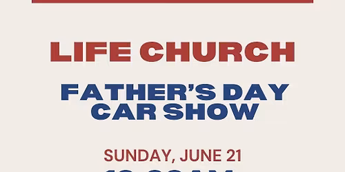 Father\u2019s Day Car Show!