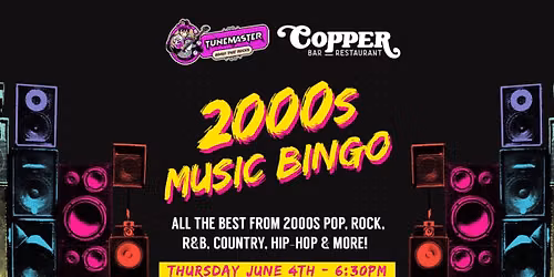 Music Bingo at Copper | 2000s Theme Night