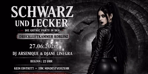 Schwarz und Lecker