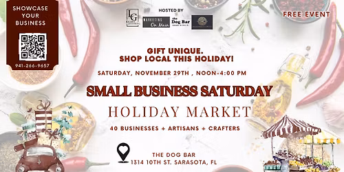 Sarasota Holiday Market | Small Business Saturday | Shop Local This Holiday Season