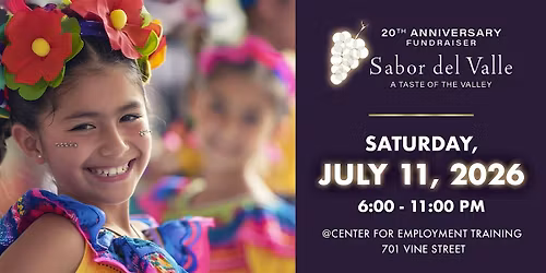 Sabor del Valle 20th Annual Fundraiser!