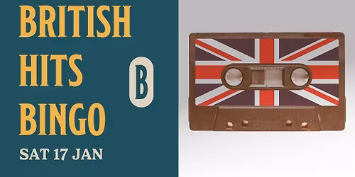 British Hits Bingo