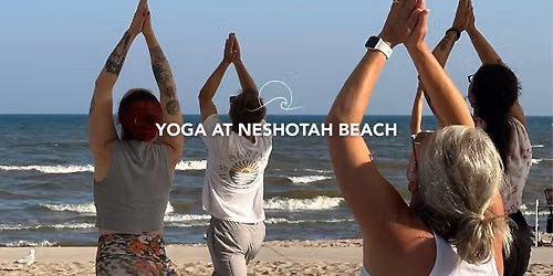 Yoga at Neshotah Beach