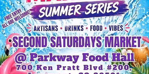 Second Saturdays Market at Parkway Food Hall | Elevate Summer Series