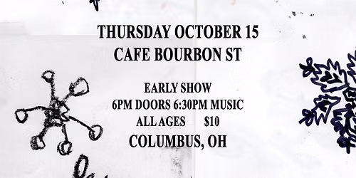 EARLY SHOW! Villagerrr & Shep Treasure (NY slowcore) @ Cafe Bobo 10\/15 6pm