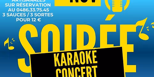 SOIREE REPAS - KARAOKE - CONCERT \u00e0 Saint Vincent Ferrer 