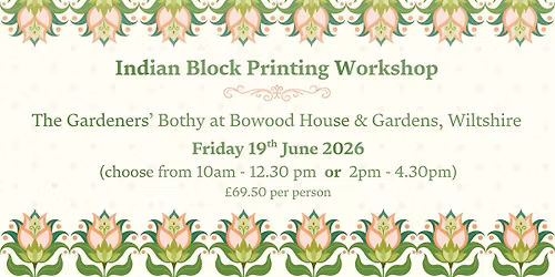Indian Block Printing Workshop