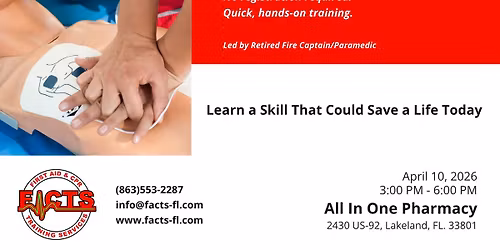 Free CPR Training & Blood Pressure Checks \u2013 Lakeland