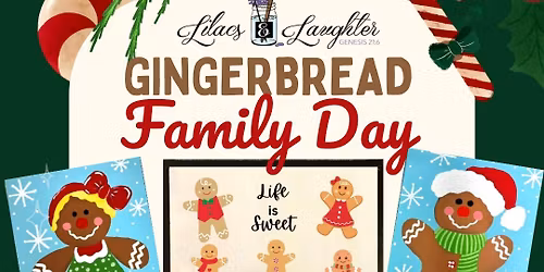 Gingerbread Family Paint Day