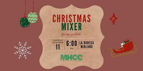 MHCC Christmas Mixer! \ud83c\udf84