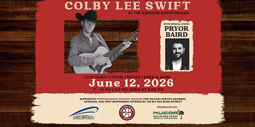 Heroes Summer Songfest With Colby Lee Swift & Special Guest Pryor Baird