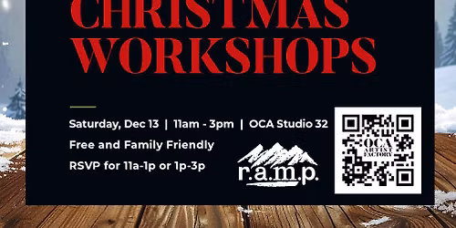 Second Saturday: Christmas Workshop with OCA