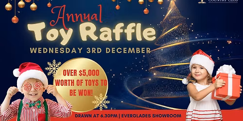 Annual Christmas Toy Raffle | Everglades Country Club