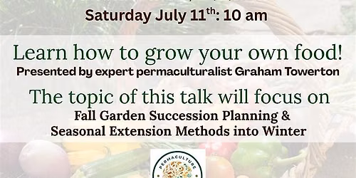 Fall Garden Succession Planning- Permaculture Part 3