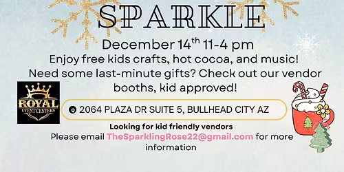 \u2018Tis the Season To Sparkle - Kids Christmas Event