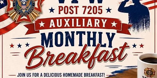 VFW Auxiliary Monthly Breakfast