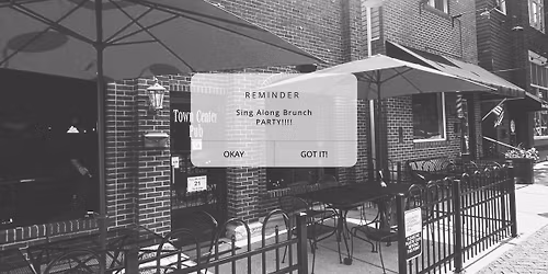 SING ALONG BRUNCH