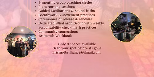 Manifesting Miracles: 9 month Energy for Life Coaching Container