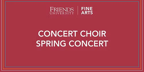 Concert Choir Spring Concert