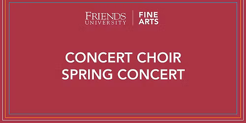 Concert Choir Spring Concert