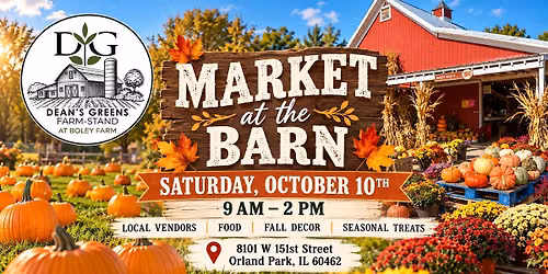 \u2b50\ufe0fFinal Market at the Barn of the Season\u2b50\ufe0f