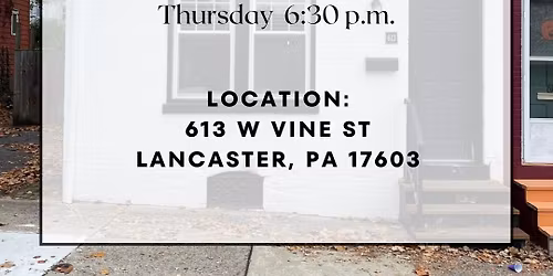 Lancaster, PA Poetry Reading